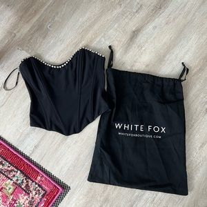 NWT black diamond corset